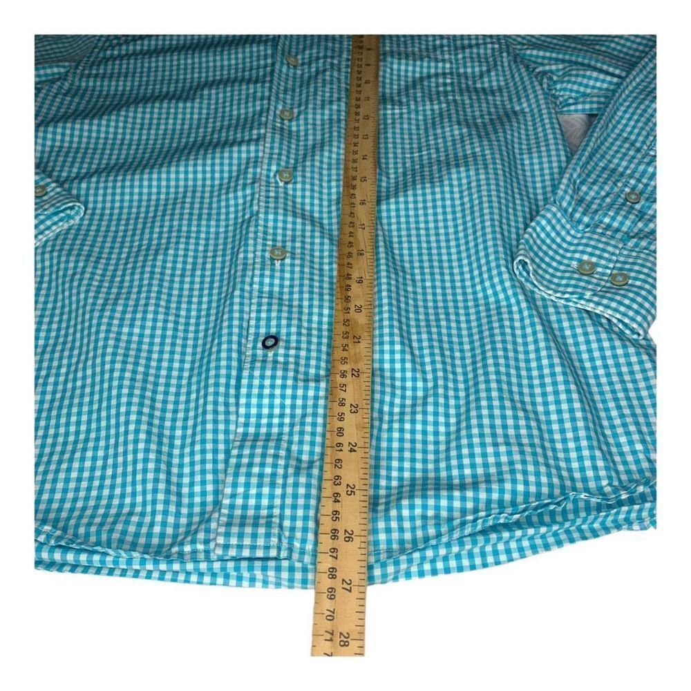 Tommy Bahama Mens Small S Long Sleeve Pima Cotton Button Up Shirt Blue/White - Picture 3 of 9
